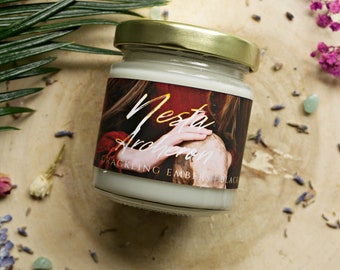 Rhysand Sarah J Maas A Court of Mist and Fury 8fl oz Soy Wax Candle