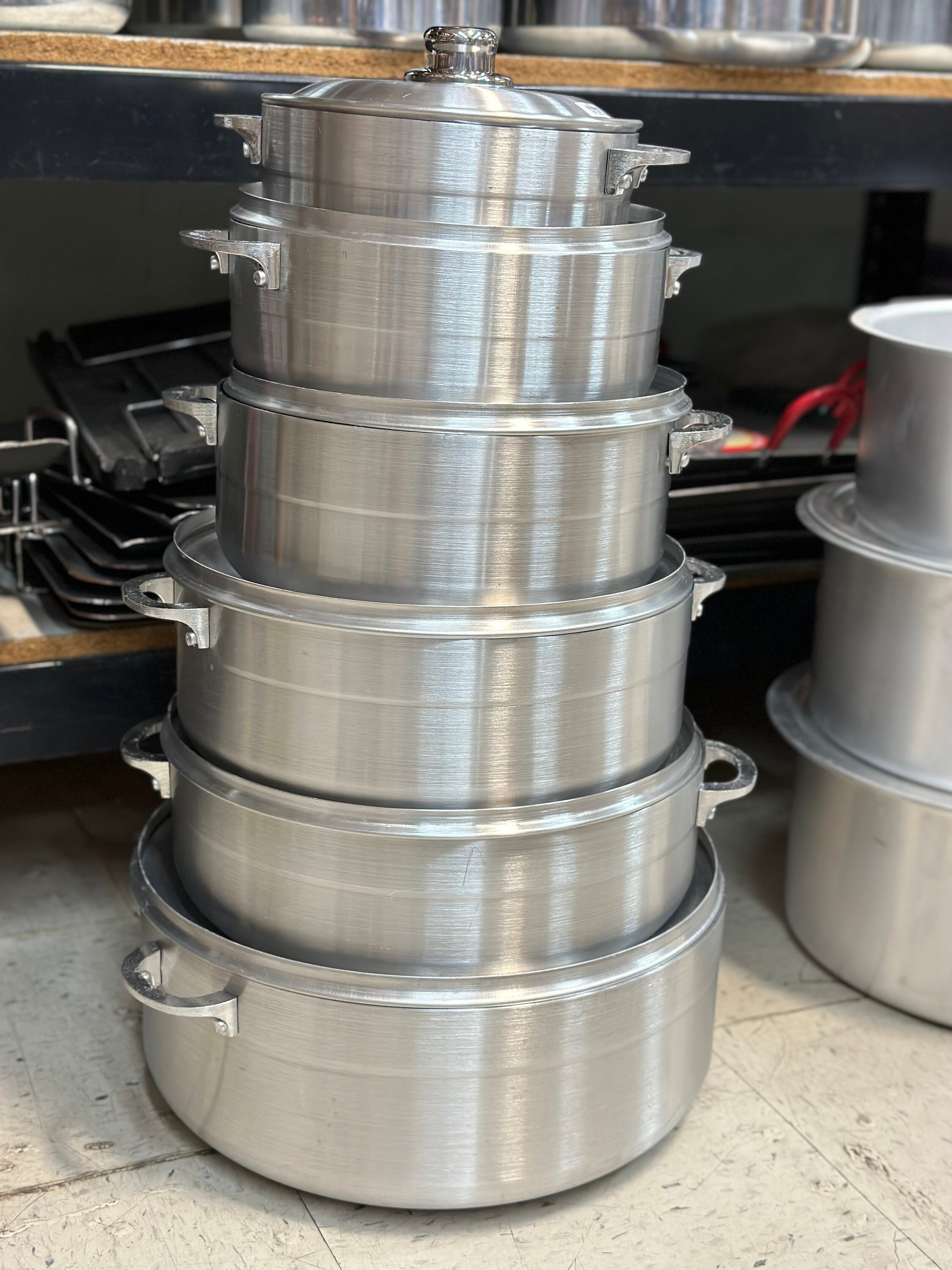 Aluminium Pots Set of 6 Etsy Australia