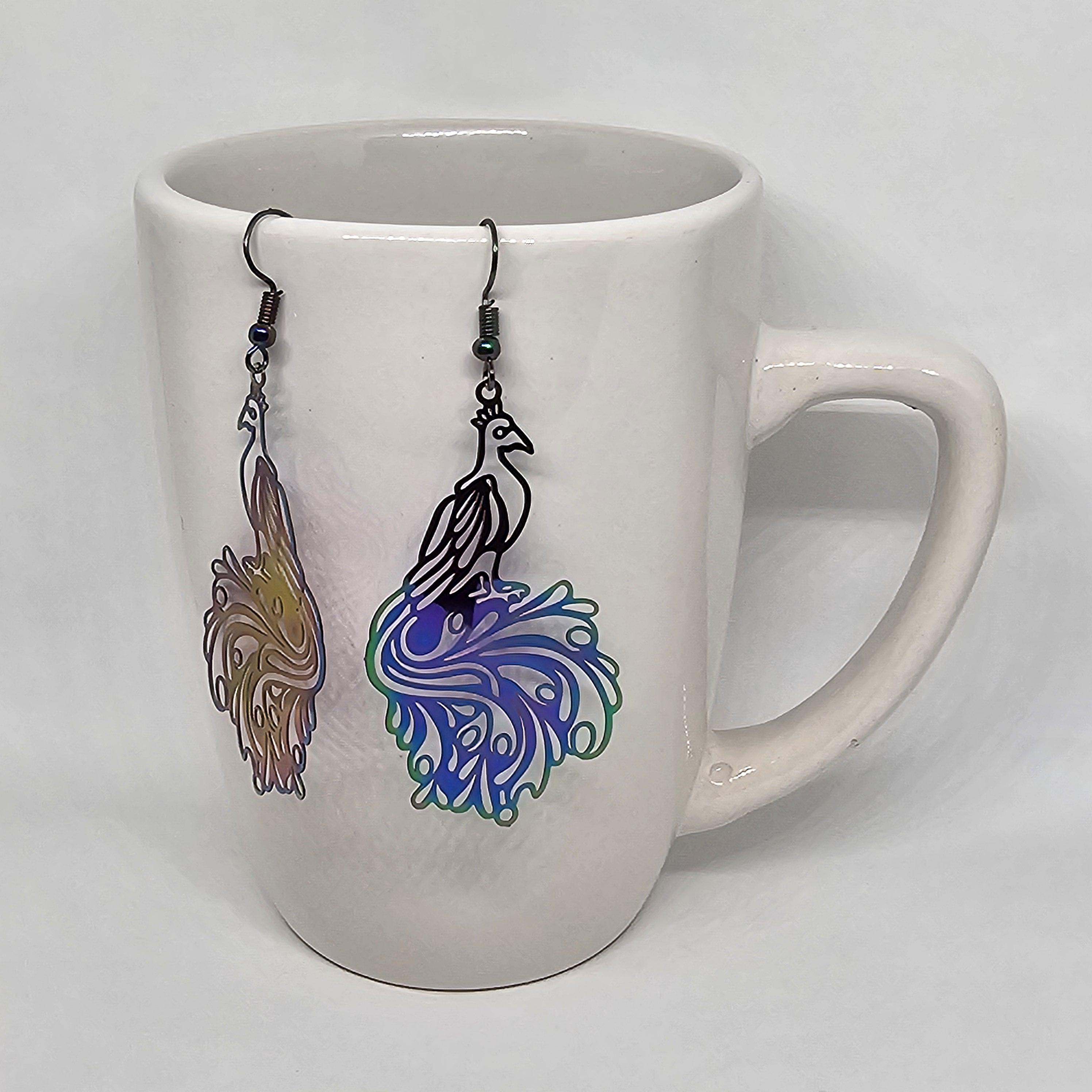 Peacock Earrings main image 0