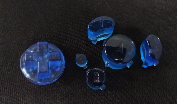 clear blue resin