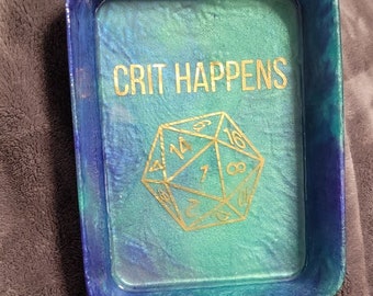 Custom resin Dice tray