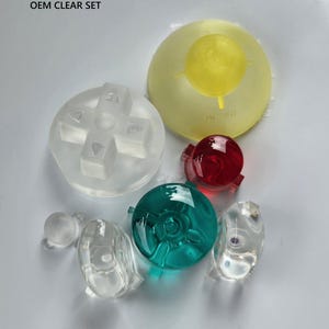 Resin gamecube controllers Button Sets