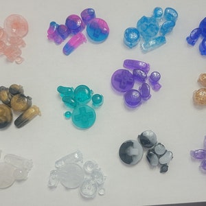 Resin gamecube controllers Button Sets