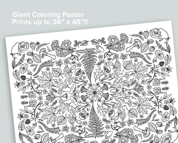 Weather Giant Coloring Poster – Mornings Together