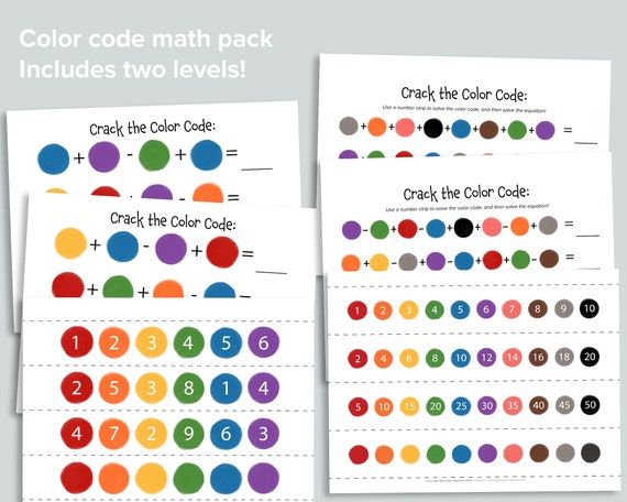 Educational Foam Puzzle ~ Numbers and Equations (Colors May Vary)