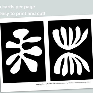 High Contrast Baby Flashcards | Montessori Infant Flash Cards | Matisse ...