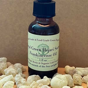 Royal Green Hojari Frankincense Oil. Food Grade.