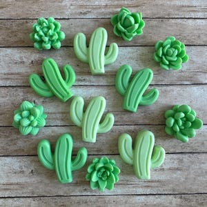 Mini Bulk Cactus Soap - Succulent Soap - Cactus Gift - Cactus Wedding Favor - Cactus Shower Favor - Cactus Party Favor