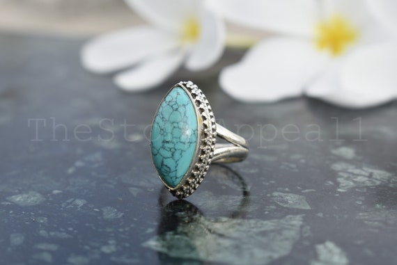 Designer turquoise best sale rings