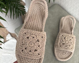 Handmade Cotton Rope Sandals: Eco-Friendly Summer Shoes