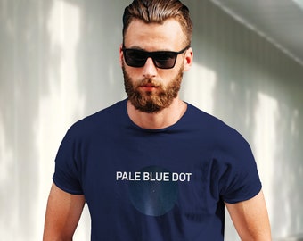 Pale Blue Dot t-shirt, NASA Voyager 1 — Short-Sleeve unisex t-shirt, space t-shirt, space gift