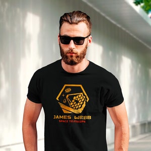 JWST NASA. James Webb Space Telescope logo — Unisex space t-shirt, JWST t-shirt