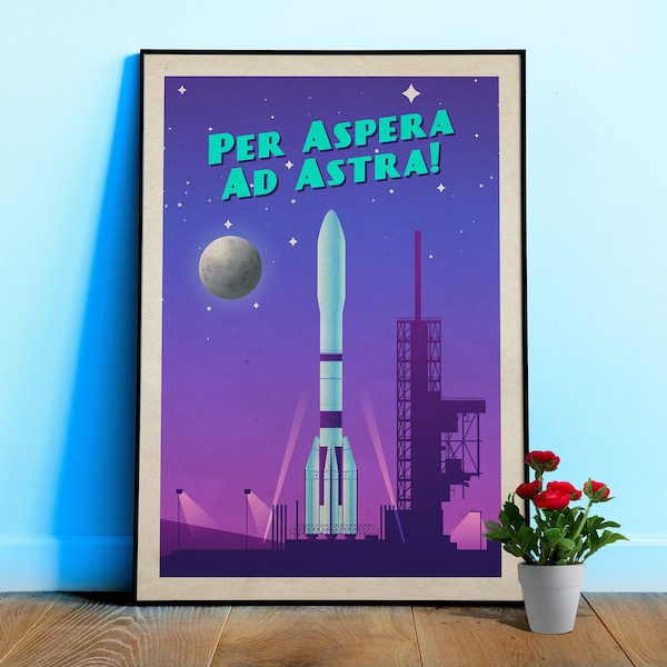Per Aspera Ad Astra - Etsy