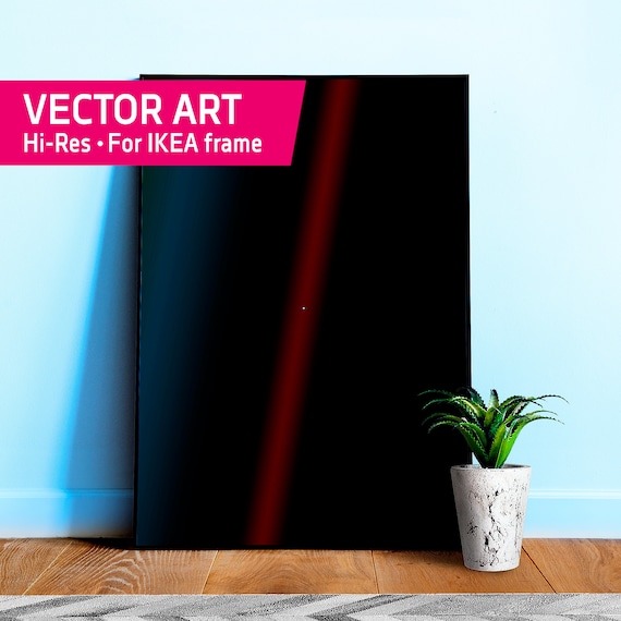 Pale Blue Dot poster, Voyager 1, 1990 — Space poster, science print, wall art, NASA poster, vector art