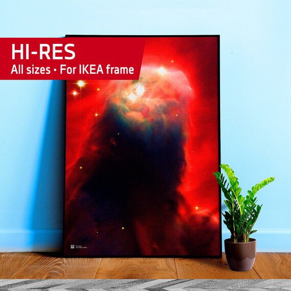 Cone Nebula, NGC 2264, NASA Hubble Space Telescope — space poster, science poster, space photo
