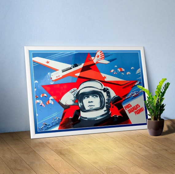 Learn to defend your homeland! DOSAAF, USSR,1987 — Soviet Army retro poster, soviet vintage art, soviet military aviation, propaganda poster