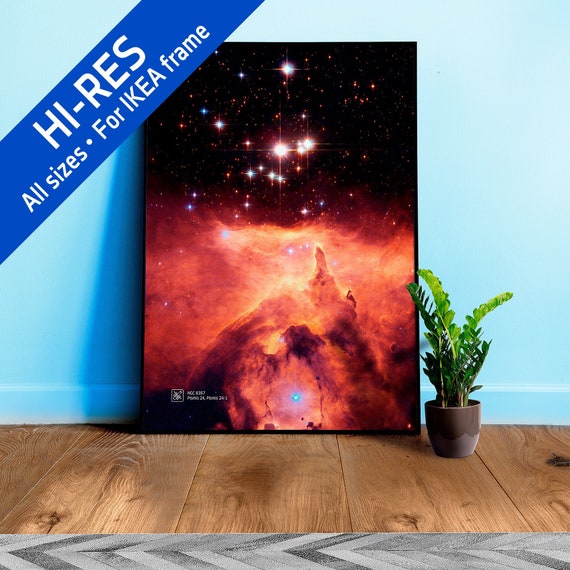 Pismis 24 Emission Nebula NGC 6357 NASA Hubble Space | Etsy