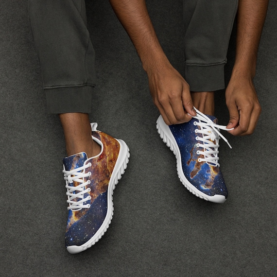 JWST Pillars of Creation 2022 (James Webb/JWST) — Unisex athletic shoes, space shoes, space photo, space art, jwst picture
