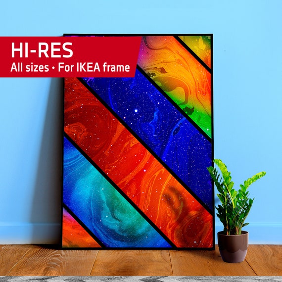 Space collage: marble space — NASA Hubble Space Telescope — space poster, science poster, space photo, abstract poster