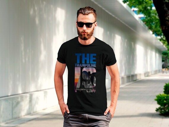 The trampoline is Working / SpaceX Crew Dragon — Short-Sleeve Unisex T-Shirt, Space T-Shirt, SpaceX gift, nerdy gifts