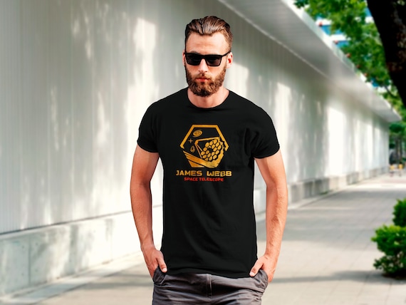 JWST NASA. James Webb Space Telescope logo — Unisex space t-shirt, JWST t-shirt