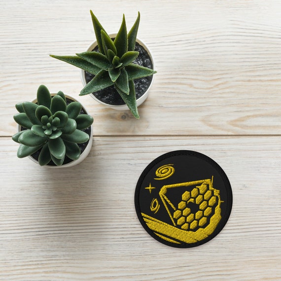 James Webb Space Telescope JWST NASA — embroidered patches, space patch, nasa patch, iron on patch, patch for jacket