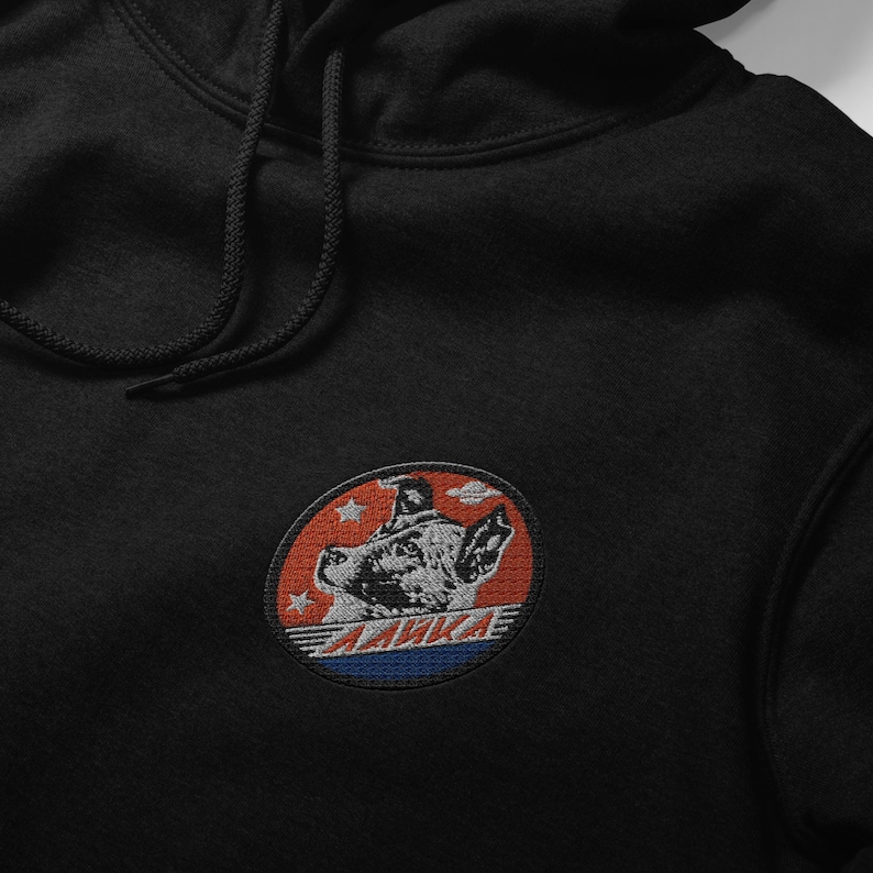Layka Patch Laika Patch, Soviet Vintage Space — Embroidered Patch, Space Patches ...
