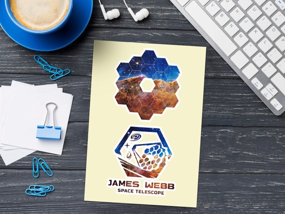 James Webb Space Telescope. JWST First Deep Field — Space sticker, sticker pack,sticker sheet, vinyl sticker, phone sticker, laptop stickers