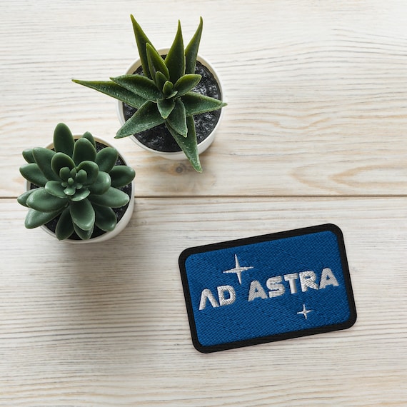Ad Astra / To the stars — embroidered patch, space patches, NASA patch, retro patch, vintage patch