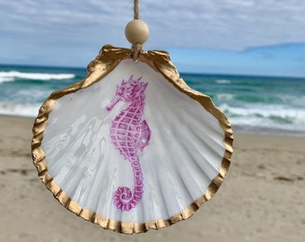 Sea Creatures Shell Ornaments