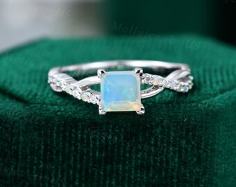 Princess Opal Ring - Etsy