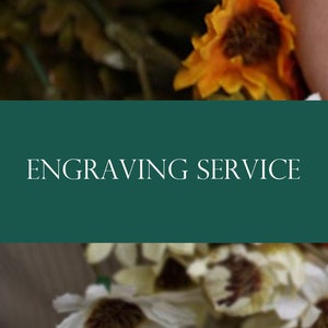 Engraving service