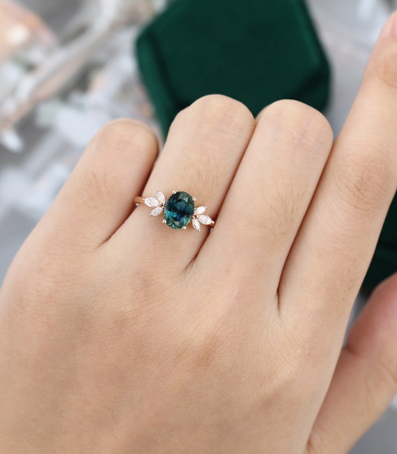 blue sapphire  Fantastical Wedding Stylings