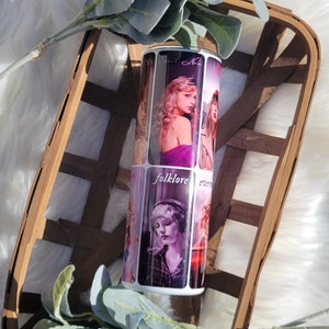Taylor Album Covers // 20oz Skinny Sublimation Tumbler