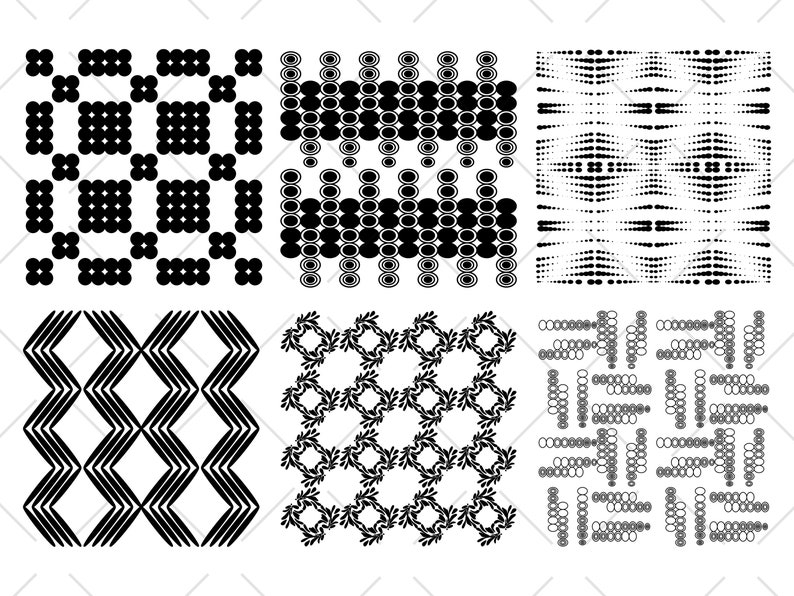 Pattern mix Abstract patterns SVG Dot art patterns Line art patterns