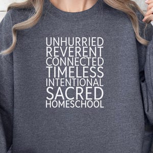 Homeschool Mom Sweatshirt Classical Conversations Shirt Foundations Essentials Tutor Challenge Director Sweater Homeschooling Mom Gift Shirt