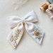 see more listings in the Embroidered Keepsake Bow section