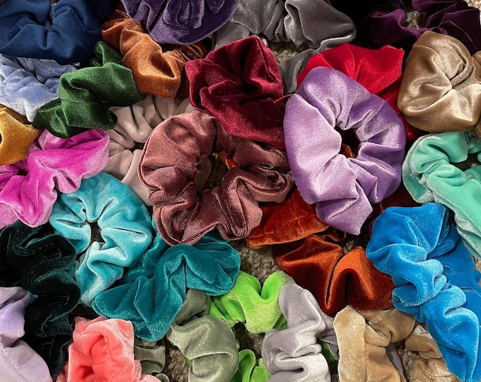 Velvet Hair Scrunchies