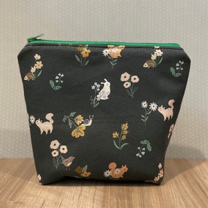 Woodland Zipper Pouch