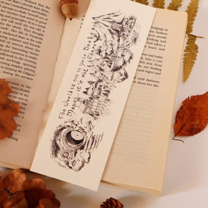 Der Hobbit Kunst, Tolkien Zitate, Mittelerde Karte, Tinte Illustration, Herr der Ringe Lesezeichen, The Hobbit Lesezeichen, Tolkien Kunst, Bilbo Beutlin, Herr der Ringe Kunst