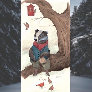 Tasso Illustrazione, Regali per chi Ama Leggere, Segnalibro Acquerello, Illustrazioni Per Bambini, Regalo per Lei, Cottagecore Arte, Tasso