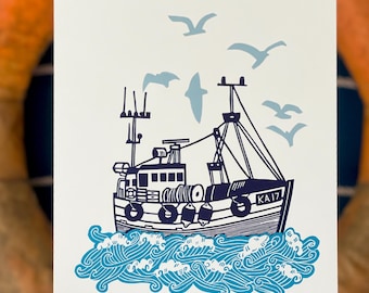 Cutter | Linocut