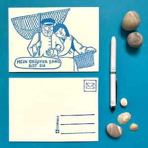 Tu es ma plus belle prise | Carte postale