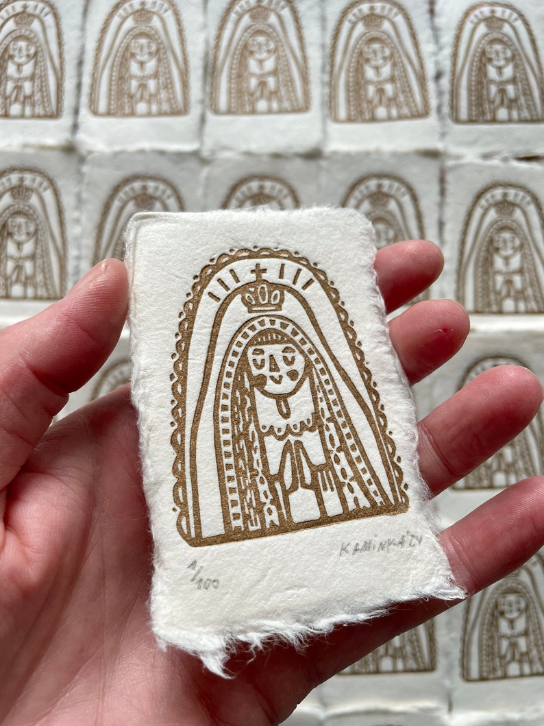 Little Mary Lino print image 4