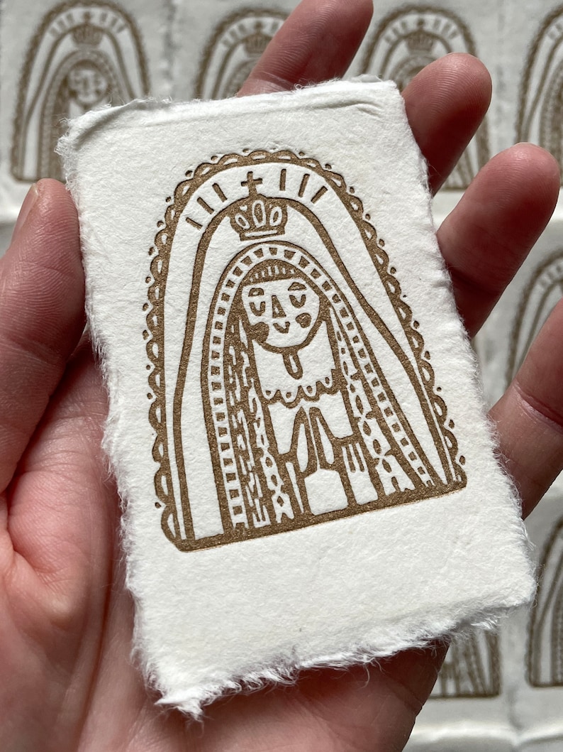 Little Mary Lino print image 3