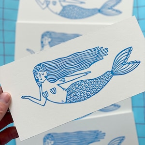 Mermaid | postcard