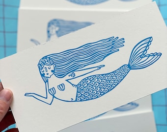 Mermaid | postcard