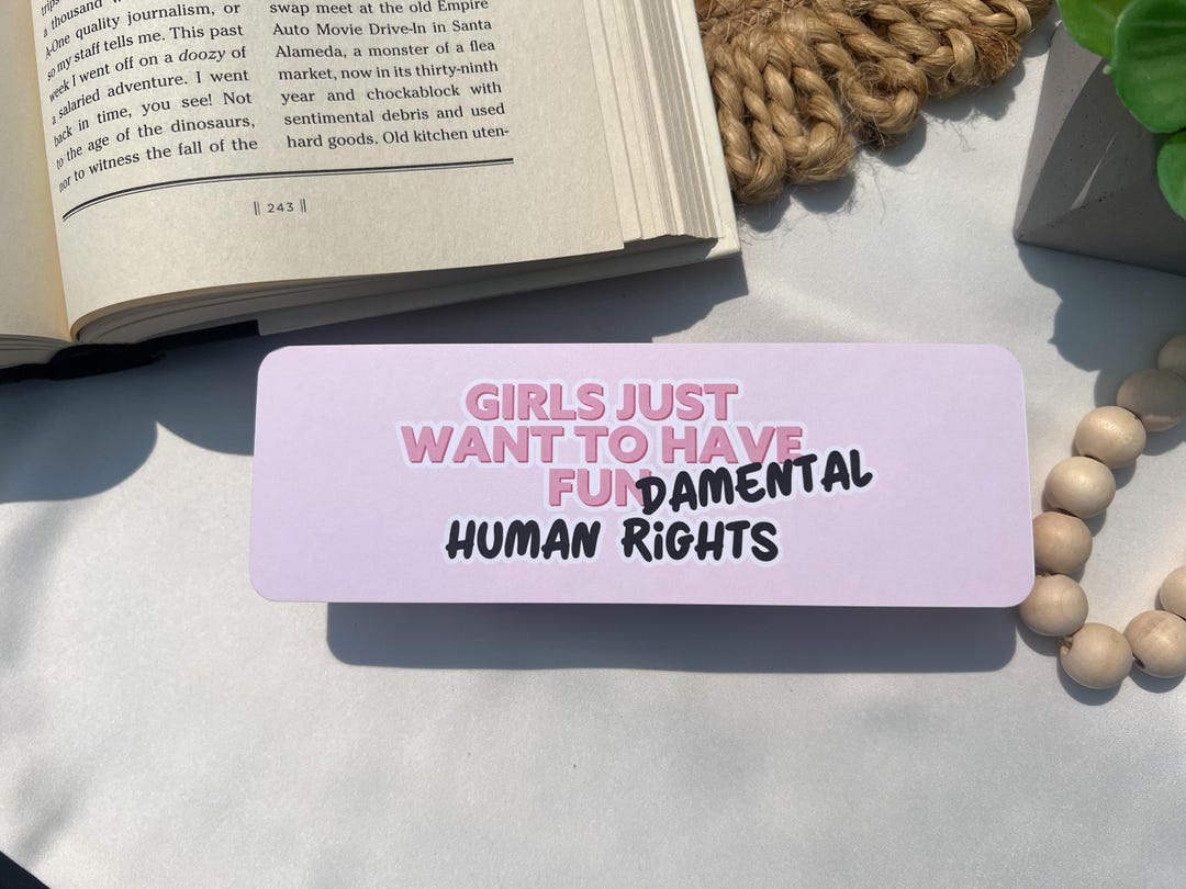 Cardstock Bookmark • Fundamental Rights • Watercolor • Bookmark for ...