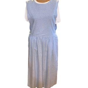 Vintage 1980’s Women’s Pinafore Jumper Dress NOS