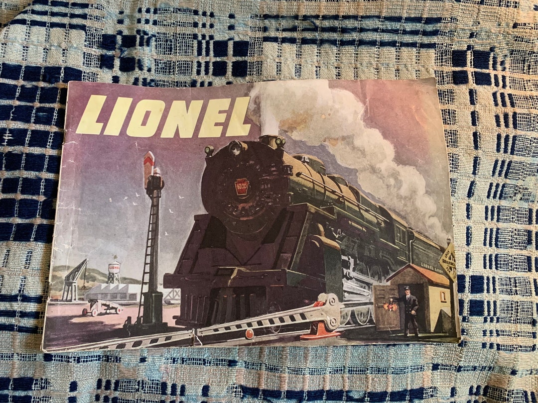 Lionel Train Catalog 1947 Etsy